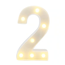 Încarcă imaginea în vizualizatorul Galerie, Cifre si litere volumetrice luminoase cu becuri