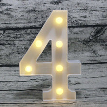 Încarcă imaginea în vizualizatorul Galerie, Cifre si litere volumetrice luminoase cu becuri