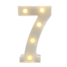 Încarcă imaginea în vizualizatorul Galerie, Cifre si litere volumetrice luminoase cu becuri