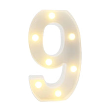 Încarcă imaginea în vizualizatorul Galerie, Cifre si litere volumetrice luminoase cu becuri