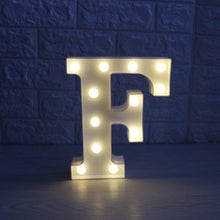 Încarcă imaginea în vizualizatorul Galerie, Cifre si litere volumetrice luminoase cu becuri