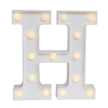 Încarcă imaginea în vizualizatorul Galerie, Cifre si litere volumetrice luminoase cu becuri