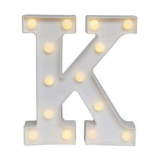 Încarcă imaginea în vizualizatorul Galerie, Cifre si litere volumetrice luminoase cu becuri