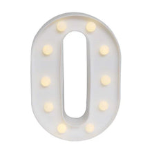 Încarcă imaginea în vizualizatorul Galerie, Cifre si litere volumetrice luminoase cu becuri
