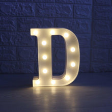 Încarcă imaginea în vizualizatorul Galerie, Cifre si litere volumetrice luminoase cu becuri
