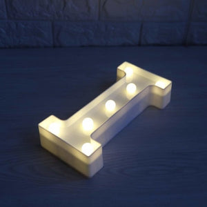 Cifre si litere volumetrice luminoase cu becuri
