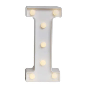 Cifre si litere volumetrice luminoase cu becuri
