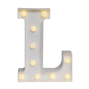 Cifre si litere volumetrice luminoase cu becuri