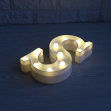 Încarcă imaginea în vizualizatorul Galerie, Cifre si litere volumetrice luminoase cu becuri
