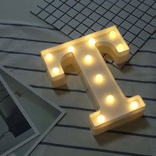 Încarcă imaginea în vizualizatorul Galerie, Cifre si litere volumetrice luminoase cu becuri
