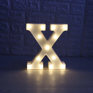 Cifre si litere volumetrice luminoase cu becuri