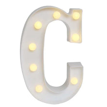 Încarcă imaginea în vizualizatorul Galerie, Cifre si litere volumetrice luminoase cu becuri
