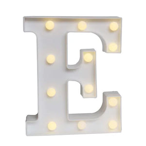 Cifre si litere volumetrice luminoase cu becuri