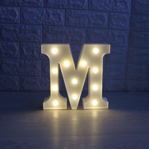 Cifre si litere volumetrice luminoase cu becuri