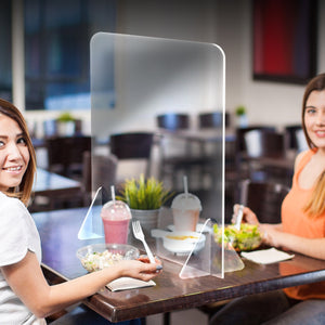 Separator plexiglass - masa restaurant - Pattern Media