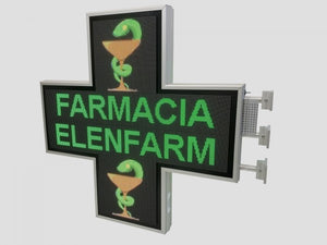 Cruci Farmacie cu leduri - model programabil